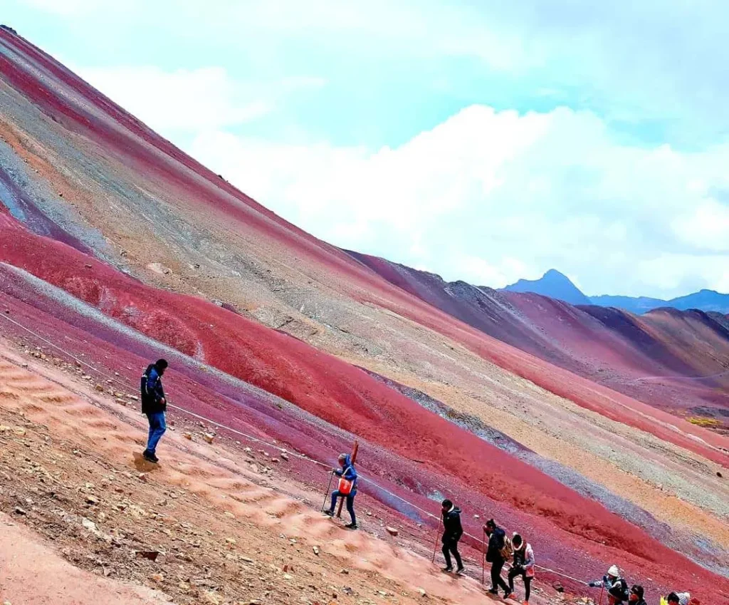 Altitude Sickness at Rainbow Mountain