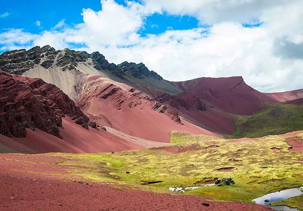 Red Valley in cusco